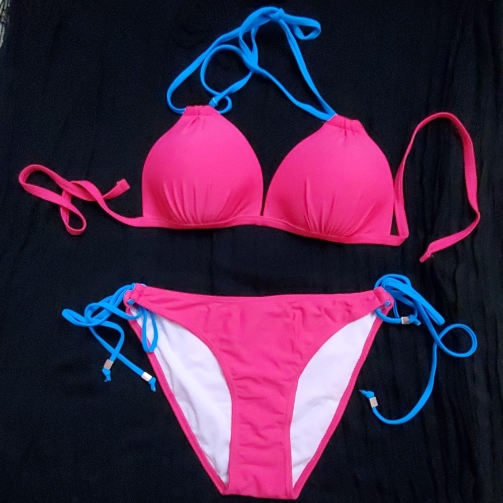 Envya Pink Push Up Bikini Set